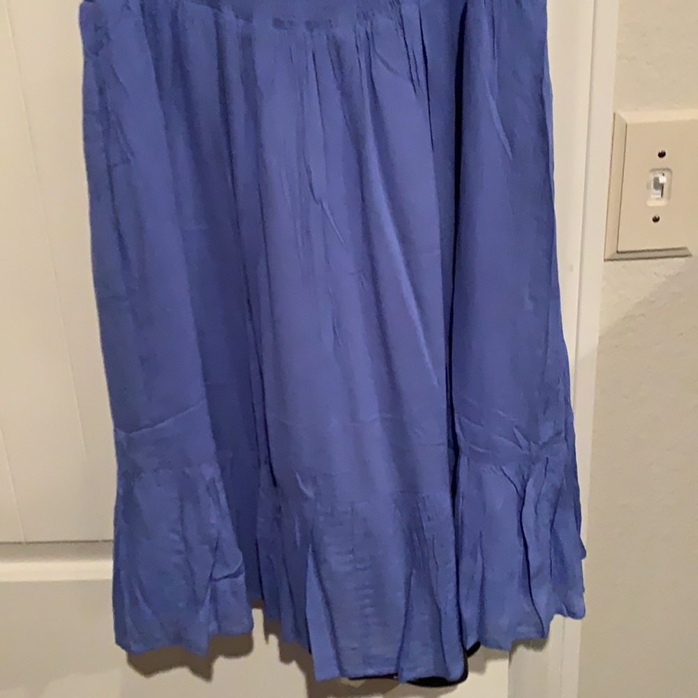 Adorable periwinkle blue sun dress, size L - Picture 3 of 6